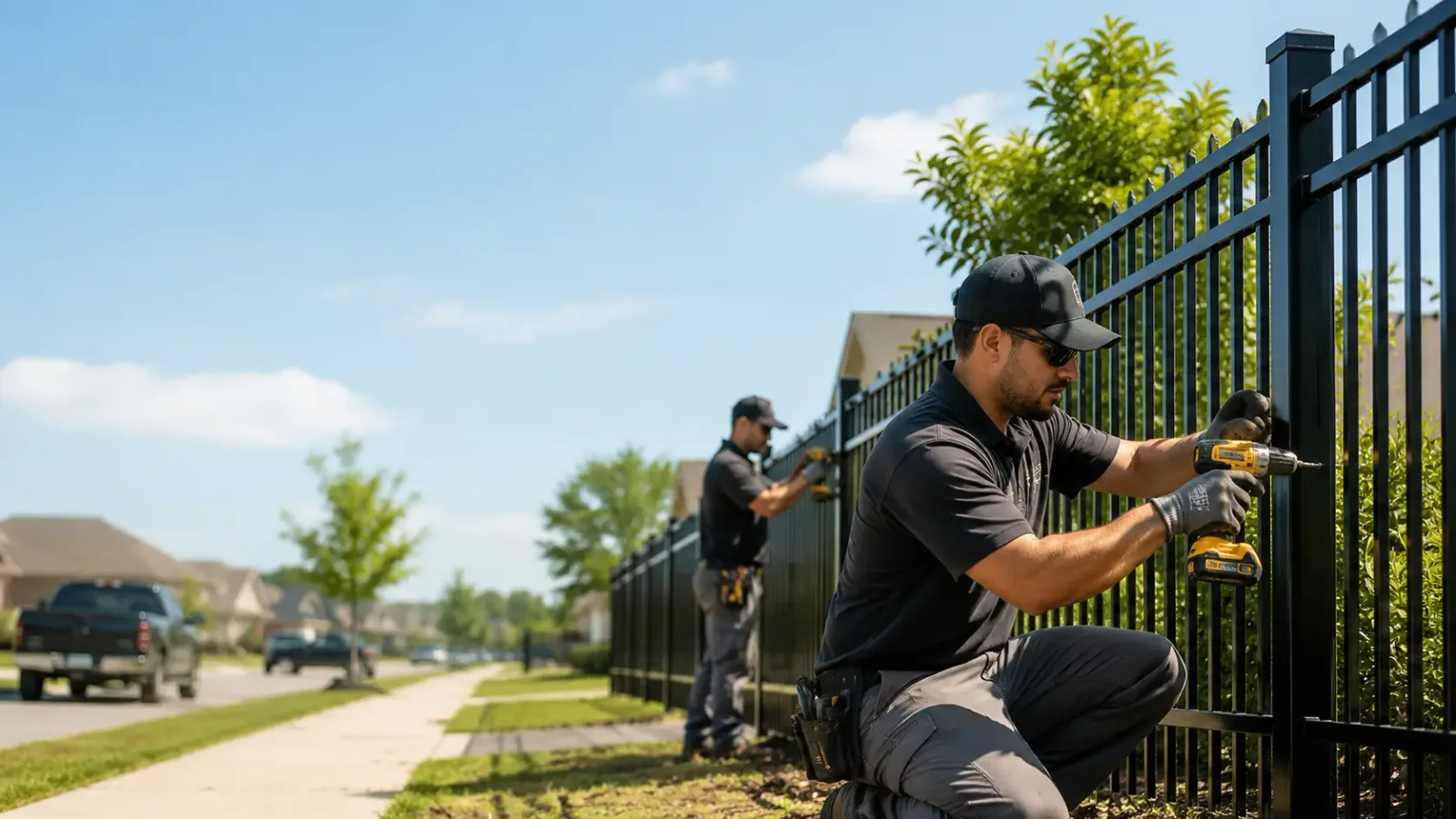 Metal Fence Installation in Servia, IN